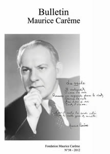 Bulletin Maurice Carême - 2012