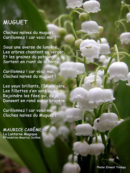 Le Muguet - Maurice Carême